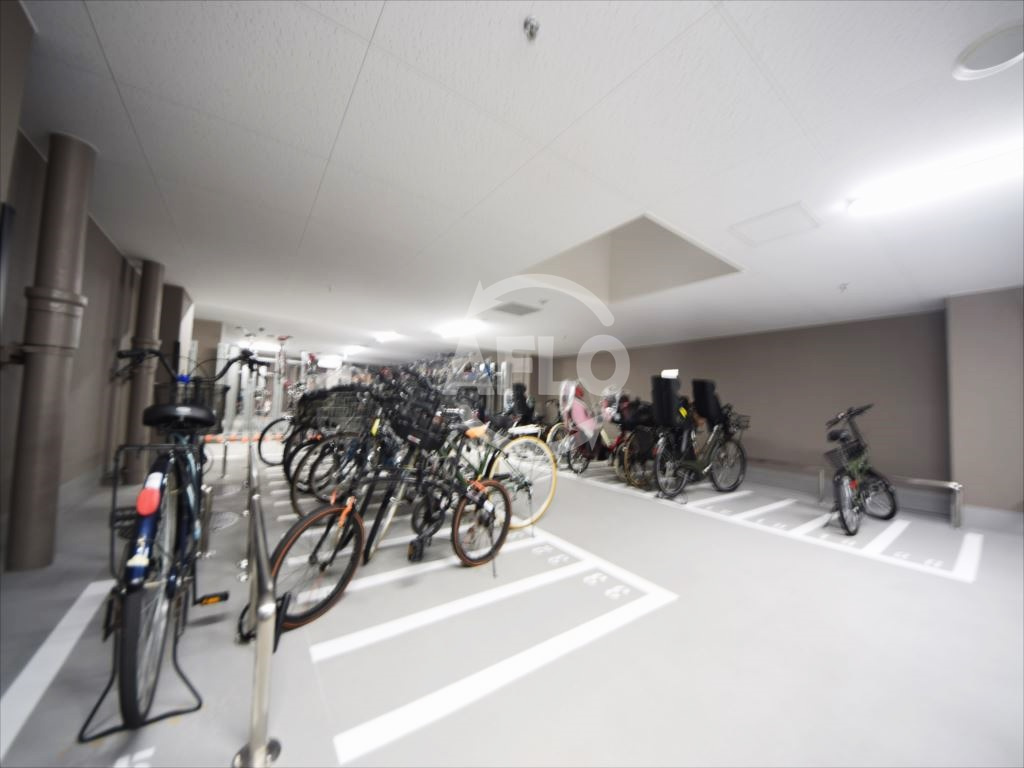 プレミストタワー大阪新町ローレルコート　堀江小学校区のその他共用部分|プレミストタワー大阪新町ローレルコート　駐輪場