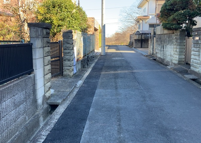 【前面道路含む現地写真】 | ハザードマップは自然災害による被害を予測し、その被害範囲を地図上で表したものです。近年特に災害が多くなっていますので、事前に調査すると安心できます。ハザードマップは国交省のホームページをご覧ください。