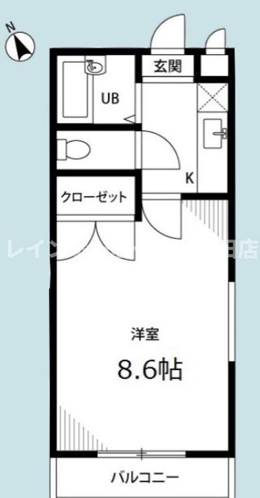 アムールグランシャリオ※初期費用分割あと払いサービス利用可能物件の間取り