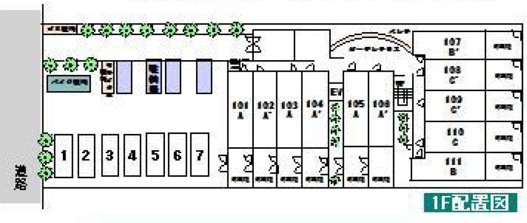 ヴェルドミールの区画図