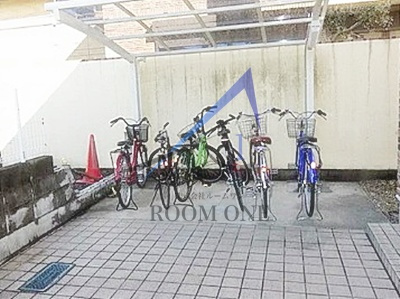 ベルデュール常盤のその他共用部分|駐輪場です。