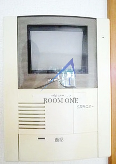 ベルデュール常盤のセキュリティ|モニター付きインターホンです。