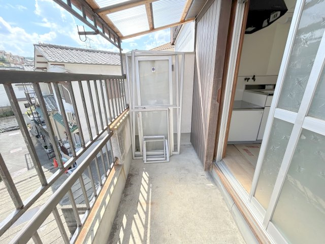 奈良市帝塚山２丁目戸建のバルコニー