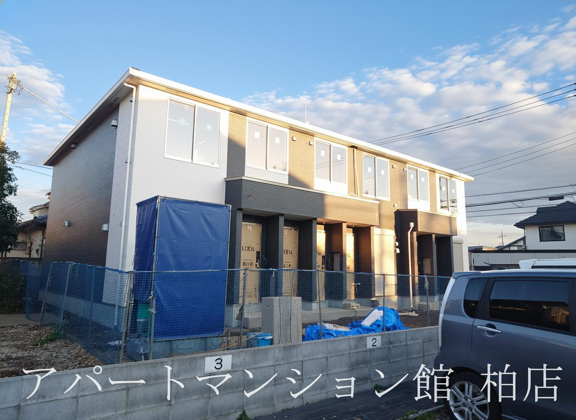 (仮称)　柏市柏　新築アパートのエントランス