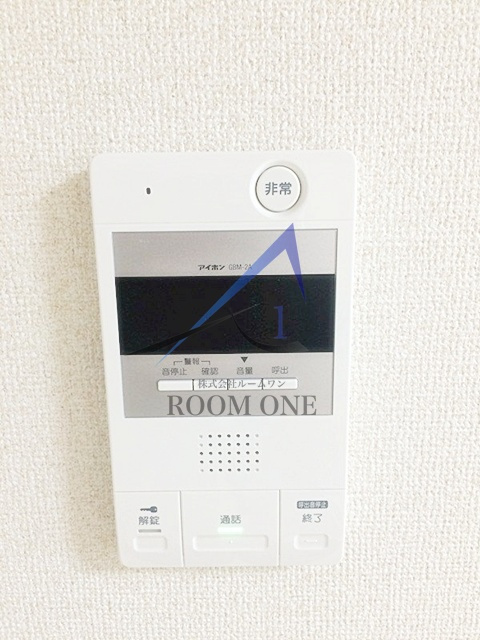 ロンディネ鷺ノ宮のセキュリティ|モニター付きインターホンです。