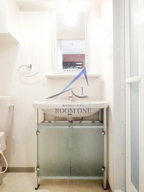 ガーラ東日本橋の洗面所|洗面台です。