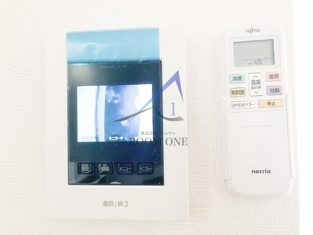リオグランデ亀戸のセキュリティ|モニター付きインターホンです。