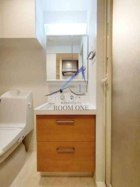 ハーモニーレジデンス神楽坂の洗面所|洗面台です。