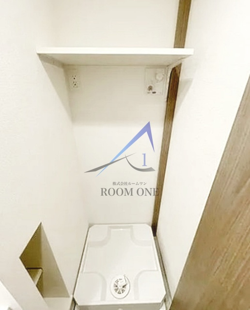 ルネサンスコート両国の設備|洗濯機置き場です。