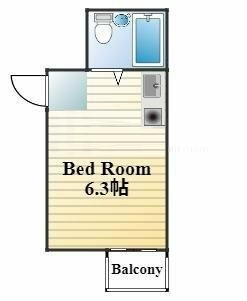 ドゥエルカネヒラの間取り|間取りです。