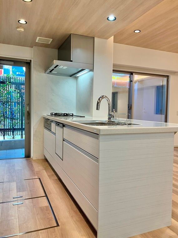 プラウド市川大門通りのキッチン