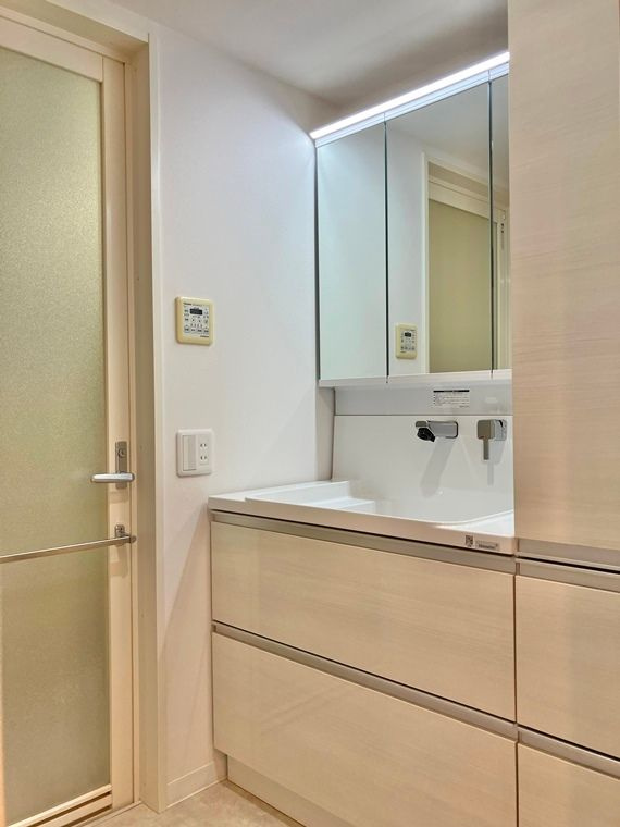 プラウド市川大門通りの洗面所