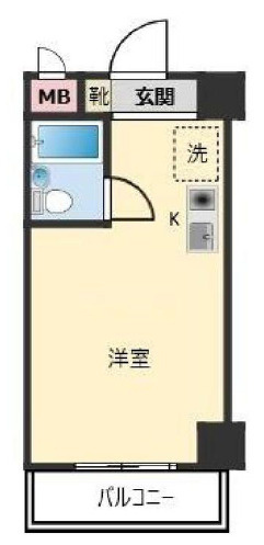 ロマネスク御影の間取り