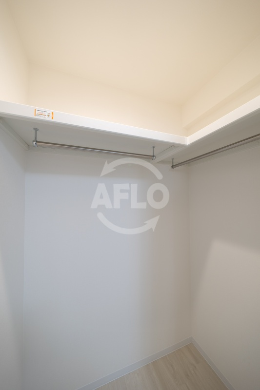 NU長居公園の収納|NU長居公園　ウォークインクローゼット