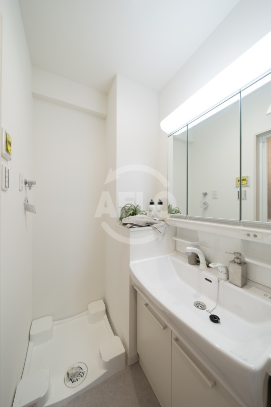 NU長居公園の独立洗面台|NU長居公園　独立洗面台