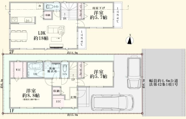 【間取り】 | 3LDKは、リビングダイニングキッチンと3つの居室がある間取り。ファミリー層に非常に人気の高い間取りで、広々としたリビングで家族団らんを楽しみ、個室でプライベートな時間も確保できるのが大きな魅力です。
