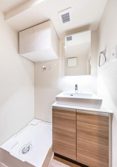 ウェルスクエアイズム文京千石の独立洗面台