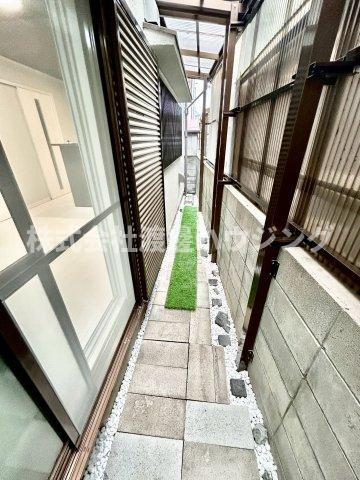 西宮市樋ノ口町2丁目一戸建の庭|庭付き