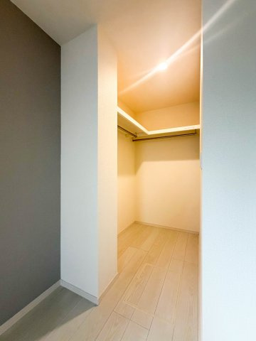 マイホームネクスト港区津金の収納|専用の収納スペースです