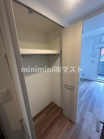 大阪市西区本田４丁目の賃貸マンションの収納