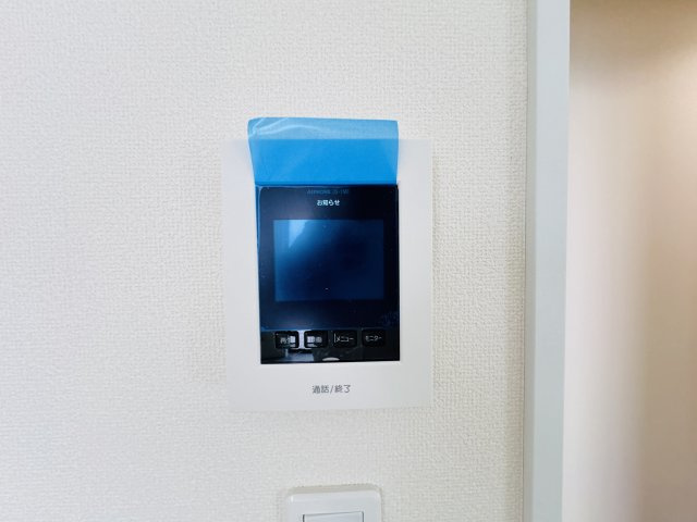 松戸市上本郷新築戸建【上本郷小学校：8分】のセキュリティ|来客時も安心のTVモニター付きインターフォン