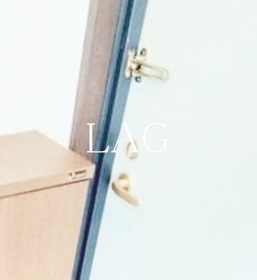 【セキュリティ】 | ＢＲハイツ | 玄関内鍵です。