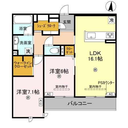 【間取り】 | ロンジェヴィータ