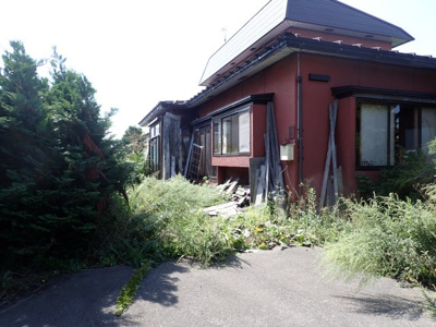 【外観】 | 黒石市追子野木三丁目　土地 | 古家付き