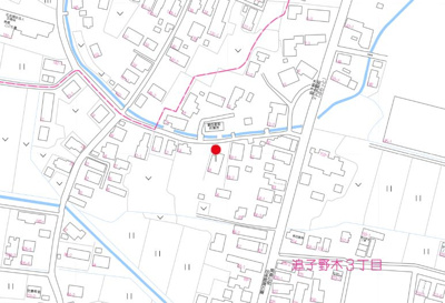 【地図】 | 黒石市追子野木三丁目　土地