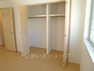 広島市安佐北区小河原町のアパートの寝室|クローゼットあり