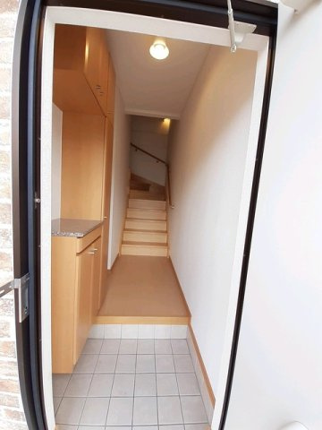 カトル・セゾン　Ⅰの玄関|落ち着いた玄関です