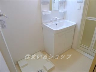 広島市安佐北区可部南５丁目のアパートの洗面所