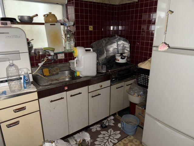 12/8新規　戸建　高山市西之一色町　500万のキッチン