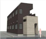 新宿区北新宿２丁目のアパート