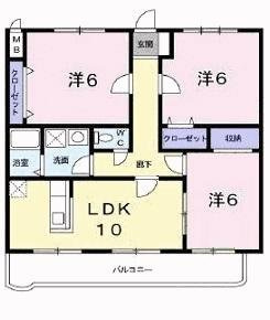 インペリアル山本の間取り