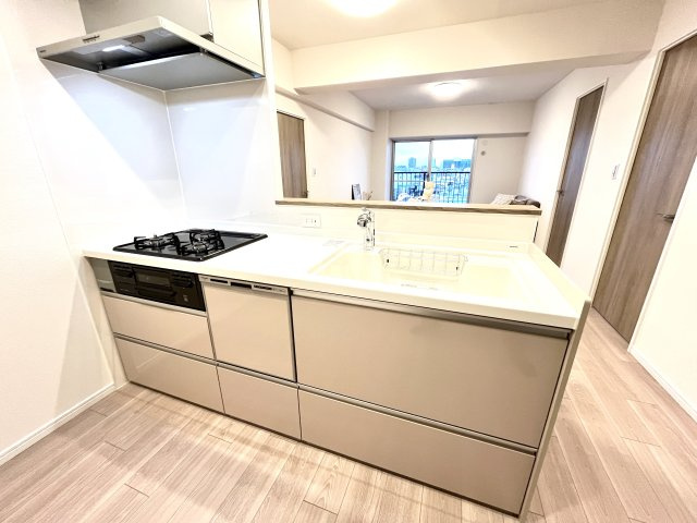 パレス南塚口壱号棟のキッチン|きれいなキッチンです