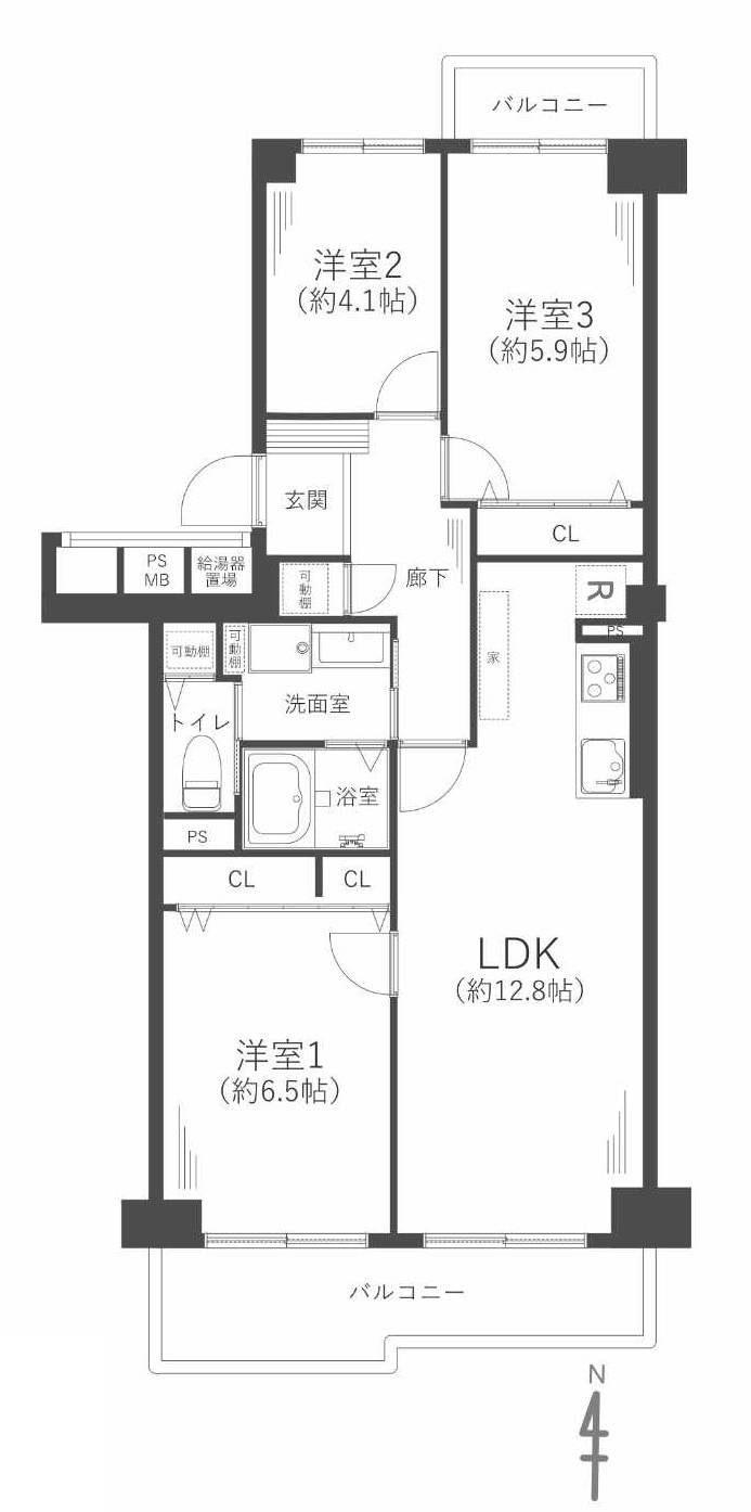 ユニライフ宇治C棟
