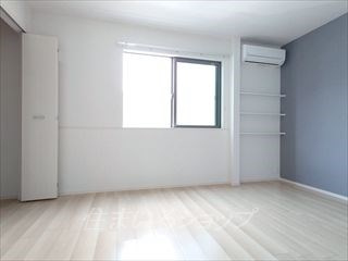 Ｐｌａｃｅｄ　Ⅱの寝室|寝室にもエアコンあり！