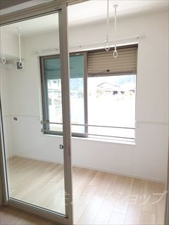 Ｐｌａｃｅｄ　Ⅱのバルコニー|便利なサンルームあり