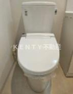 【トイレ】 | クレヴィスタ蒲田 | 清潔感のあるトイレです