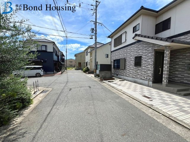 物件より海一望　大久保町江井島　中古戸建の前面道路含む現地写真
