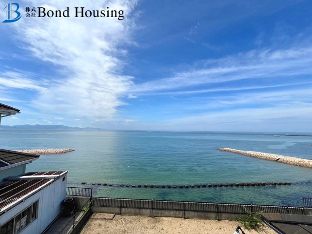 物件より海一望　大久保町江井島　中古戸建の展望