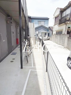 【その他共用部分】 | リブリ・ザ・クラス鐘ヶ淵 | 駐輪場です。