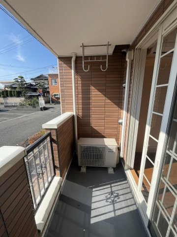 マ・シャンブルのバルコニー