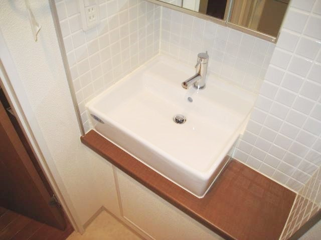 グロースメゾン亀戸の独立洗面台