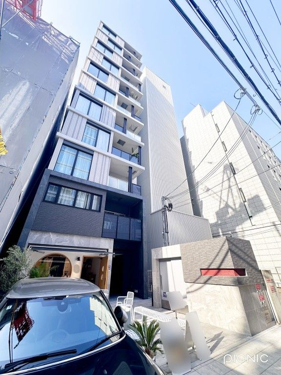 シークレフ北浜の外観