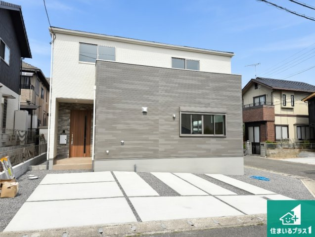 大津市国分　第2期　新築一戸建ての外観|お客様に長く安心して住んでいだだける事にこだわった家づくり！住んでからのアフターサービスにもしっかりと取り組んでいます！