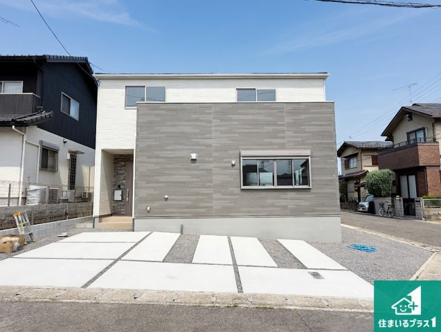 大津市国分　第2期　新築一戸建ての外観|安心の10年保証！外観を美しく保ち、雨水で汚れを落とします！気になることがありましたら、お気軽にお問い合わせください！