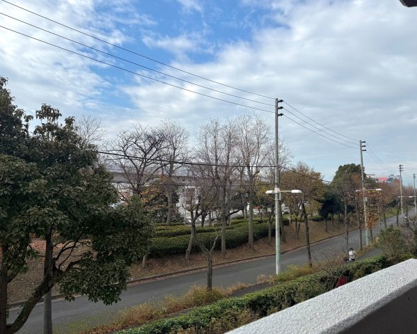 南港はなのまち住宅35号棟の展望