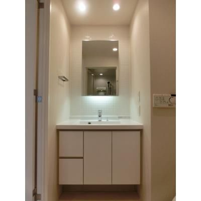 パークキューブ目黒タワーの独立洗面台